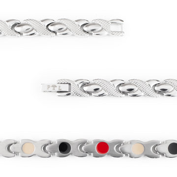 Mercury - Negative Ion Bracelet, Stainless Steel